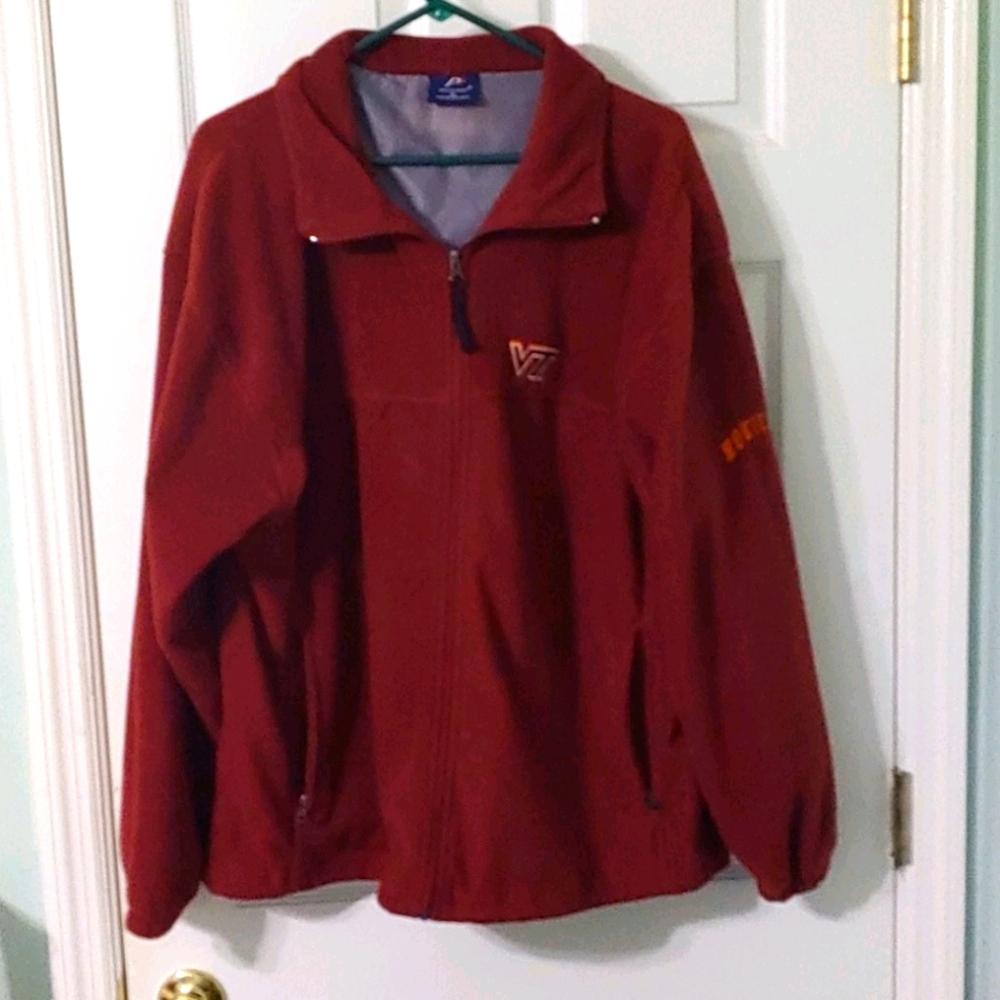 ProPlayer Men's Virginia Tech Zip Up Fleece XL